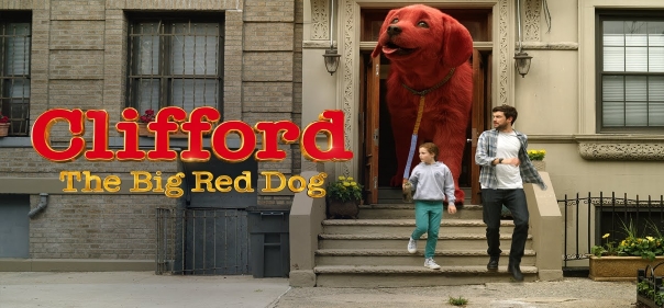 Список лучших фильмов фэнтези про собак: Большой красный пес Клиффорд (2021)