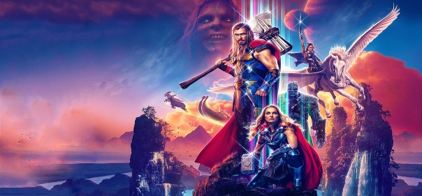Список лучших фантастических фильмов про владеющих мистическими сверхспособностями супер-героев: Тор. Любовь и гром (2022