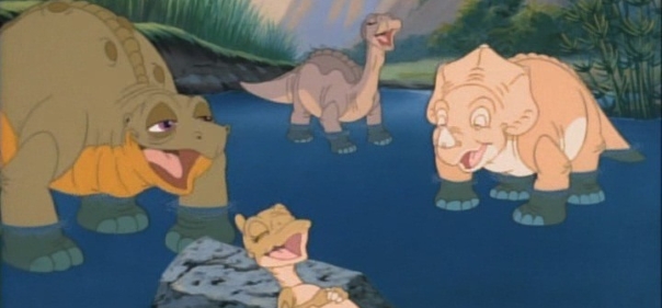 Милые мультфильмы, которые мы любили смотреть в 90-ых: Земля до начала времен 3: В поисках воды (видео, 1995)