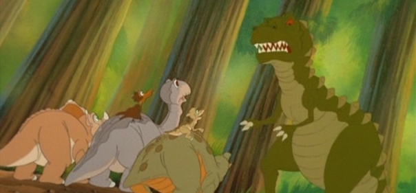 Милые мультфильмы, которые мы любили смотреть в 90-ых: Земля до начала времен 5: Таинственный остров (видео, 1997)