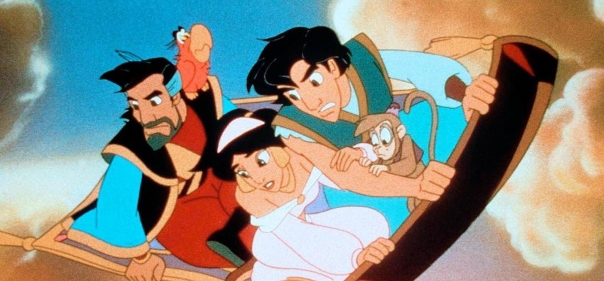 Забавные мультфильмы, которые мы любили смотреть в 90-ых: Аладдин и король разбойников (видео, 1996)