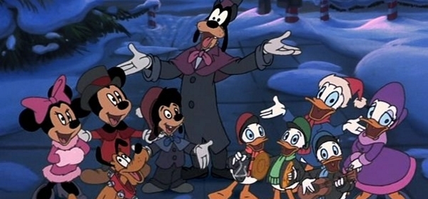 Милые мультфильмы, которые мы любили смотреть в 90-ых: Микки: Однажды под Рождество (видео, 1999)